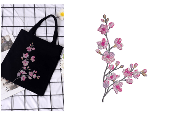 Cretive Flower Embroidery Design