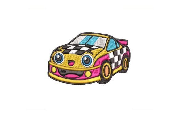 Nascar Embroidery Design